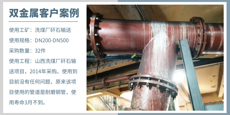 雙金屬復合耐磨管廠(chǎng)家
