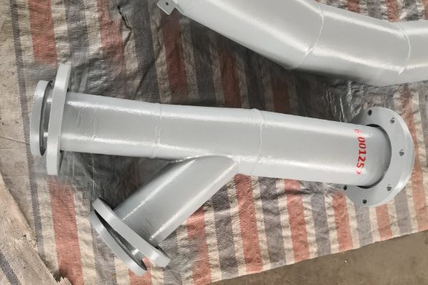 詢(xún)價(jià)內襯自蔓延剛玉陶瓷Y型三通
